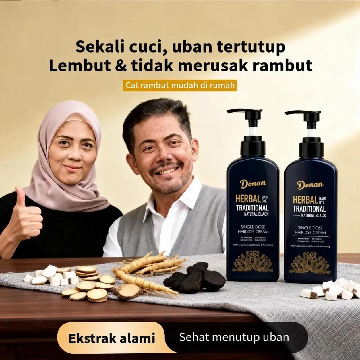 Shampo Herbal Pewarna Main